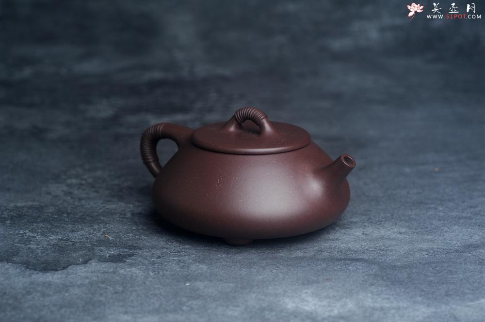 紫砂壶图片:美壶年底特惠 精致优质紫泥线瓢壶 - 美壶网