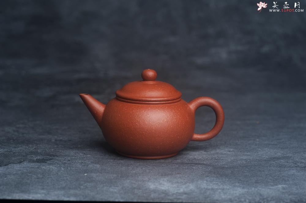 紫砂壶图片：美壶特惠 潜力股殷老师全手工特好降坡泥小水平壶 茶人醉爱 - 美壶网