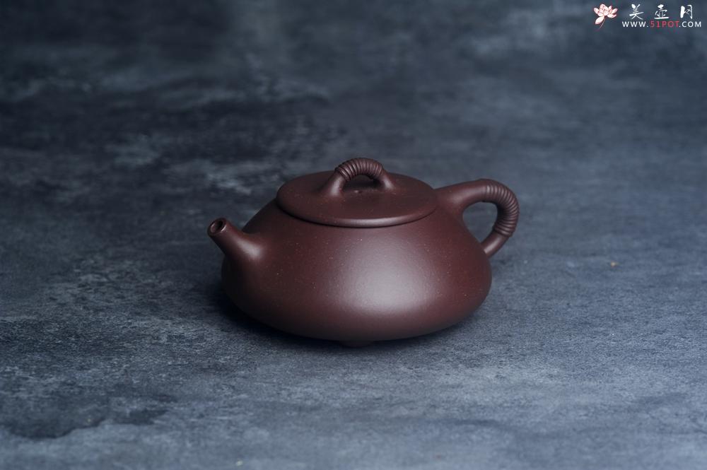 紫砂壶图片:美壶年底特惠 精致优质紫泥线瓢壶 - 美壶网