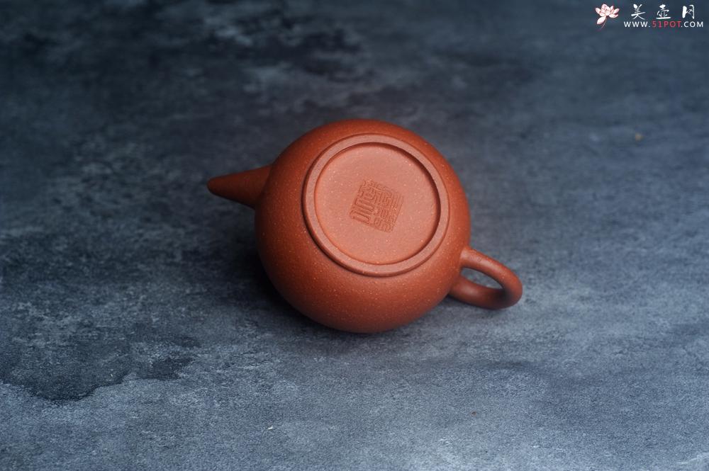 紫砂壶图片：美壶特惠 潜力股殷老师全手工特好降坡泥小水平壶 茶人醉爱 - 美壶网