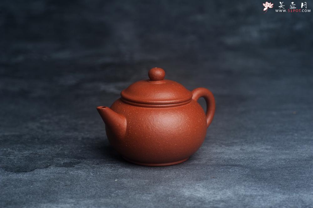 紫砂壶图片：美壶特惠 潜力股殷老师全手工特好降坡泥小水平壶 茶人醉爱 - 美壶网