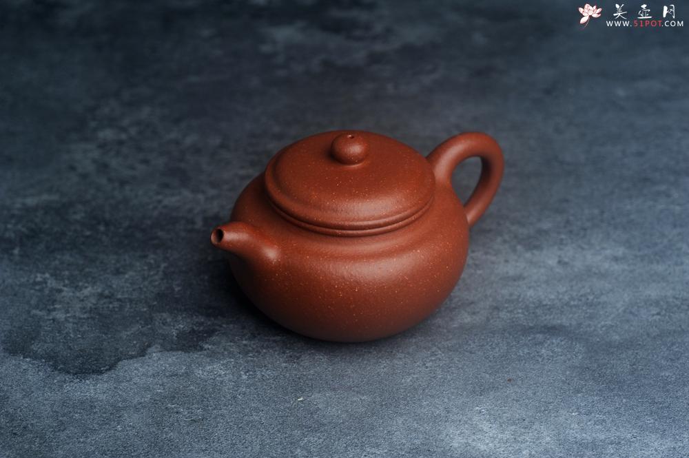 紫砂壶图片：油润降坡泥 超精致全手工仿古壶 气韵流畅 - 美壶网