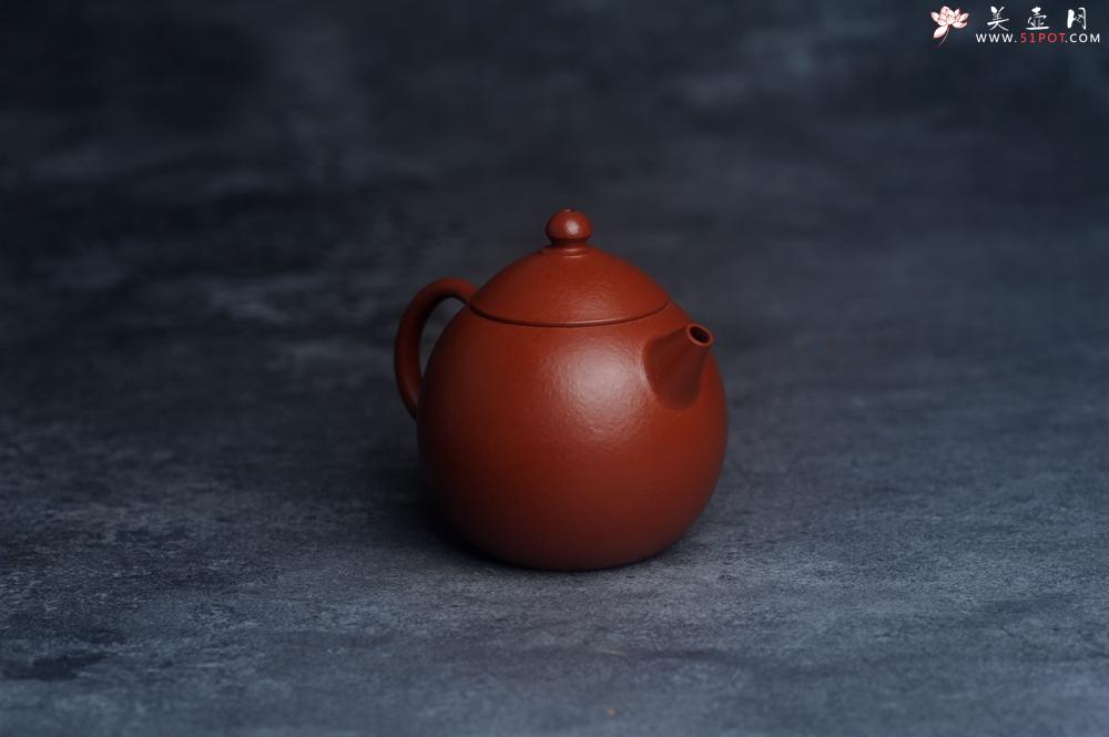 紫砂壶图片：美壶特惠 优质小品朱泥小龙蛋 茶人醉爱 - 美壶网