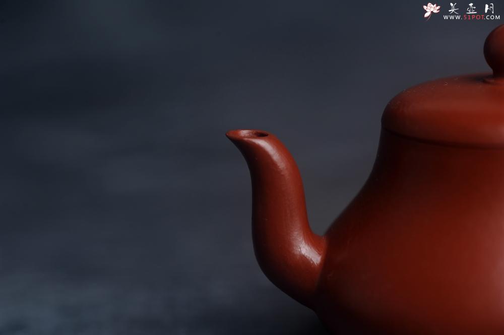 紫砂壶图片：美壶特惠 优质朱泥孟臣款小品君德壶 茶人醉爱 - 美壶网