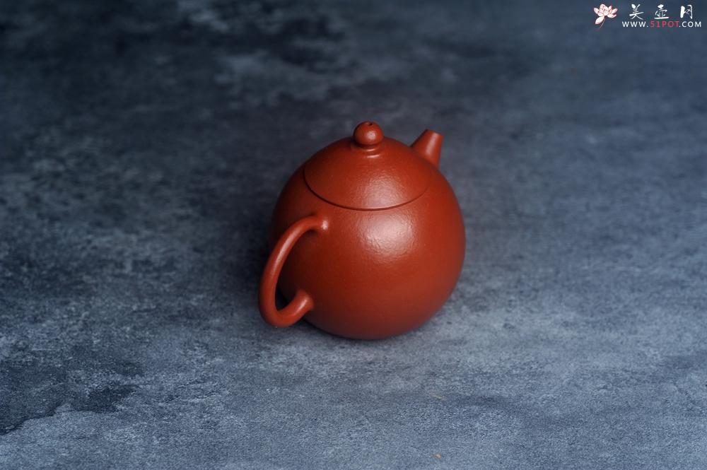 紫砂壶图片：美壶特惠 优质小品朱泥小龙蛋 茶人醉爱 - 美壶网
