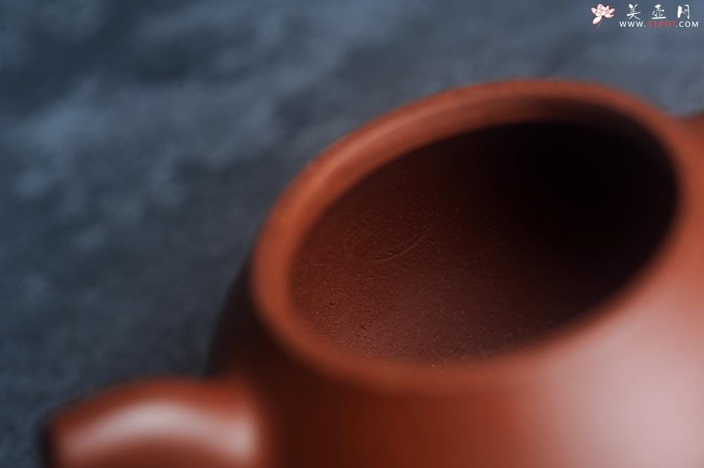 紫砂壶图片：美壶特惠 全手工优质红降坡泥刹凹成型单片拍打潘壶 - 美壶网