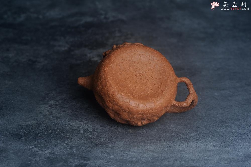 紫砂壶图片：潜力股董静老师精品全手金猴献寿供春壶 - 美壶网