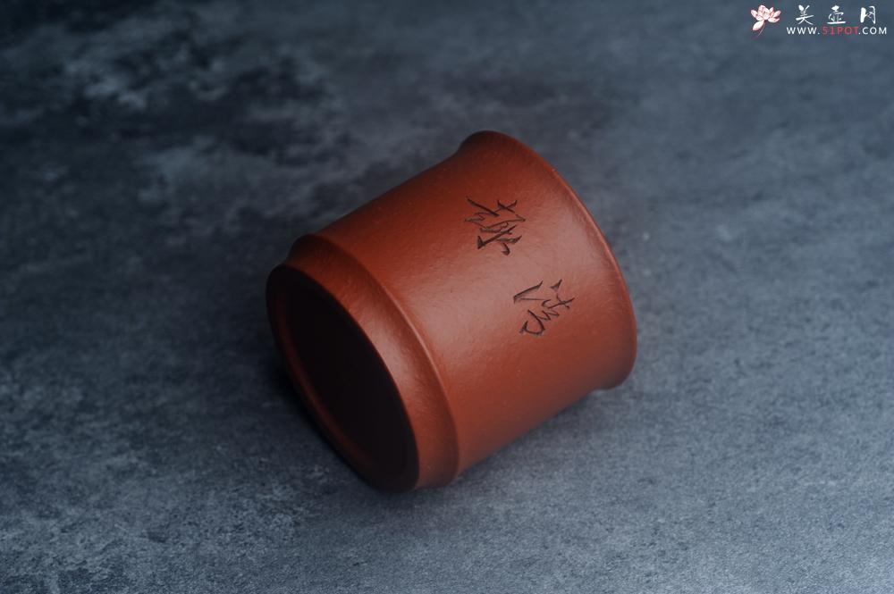 紫砂壶图片：美杯特惠 优质朱泥精致清趣杯 主人杯 装饰文雅 - 美壶网