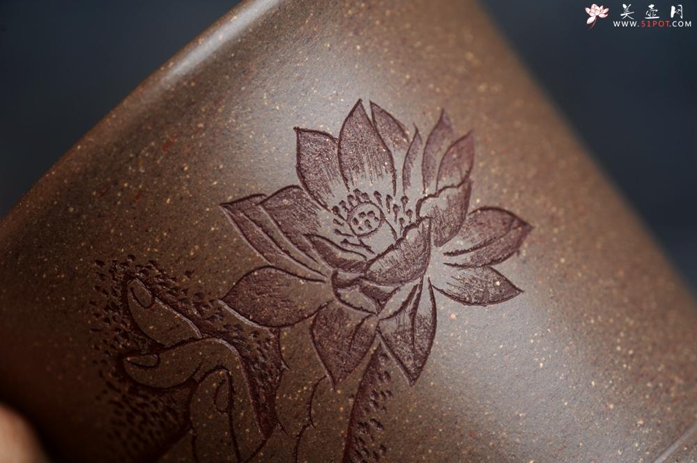 紫砂壶图片：美杯特惠 优质好料好工拈花指主人杯 - 美壶网