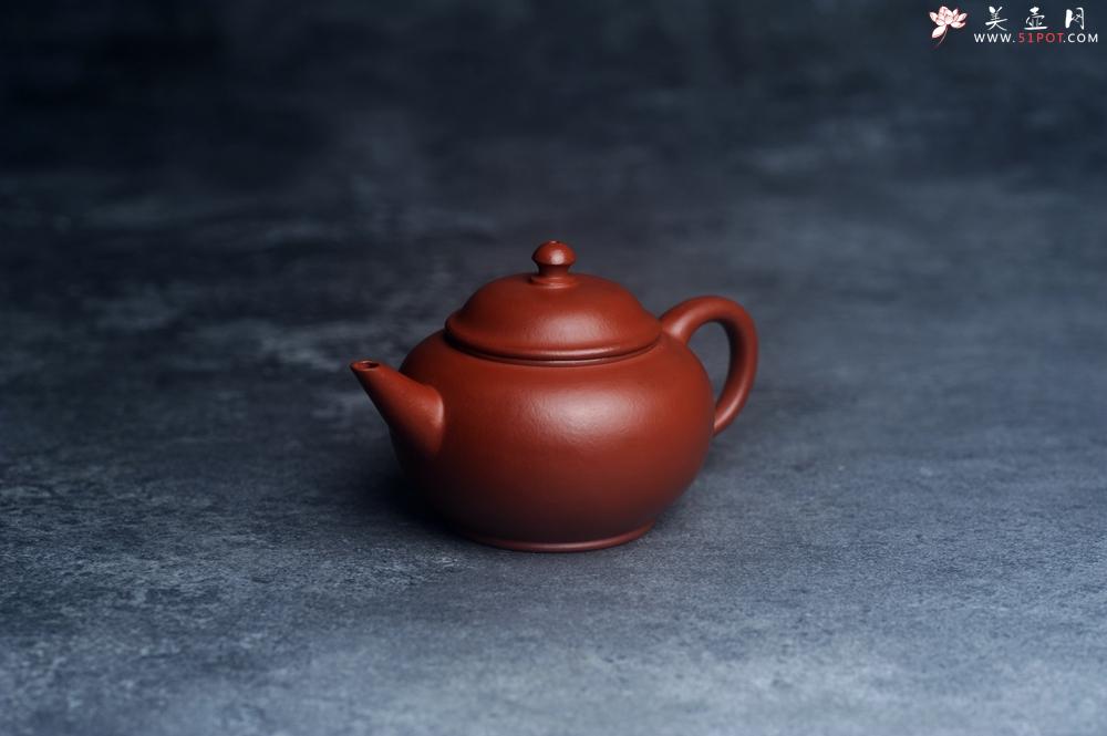 紫砂壶图片：美壶特惠 优质朱泥小水平壶 茶人醉爱 - 美壶网