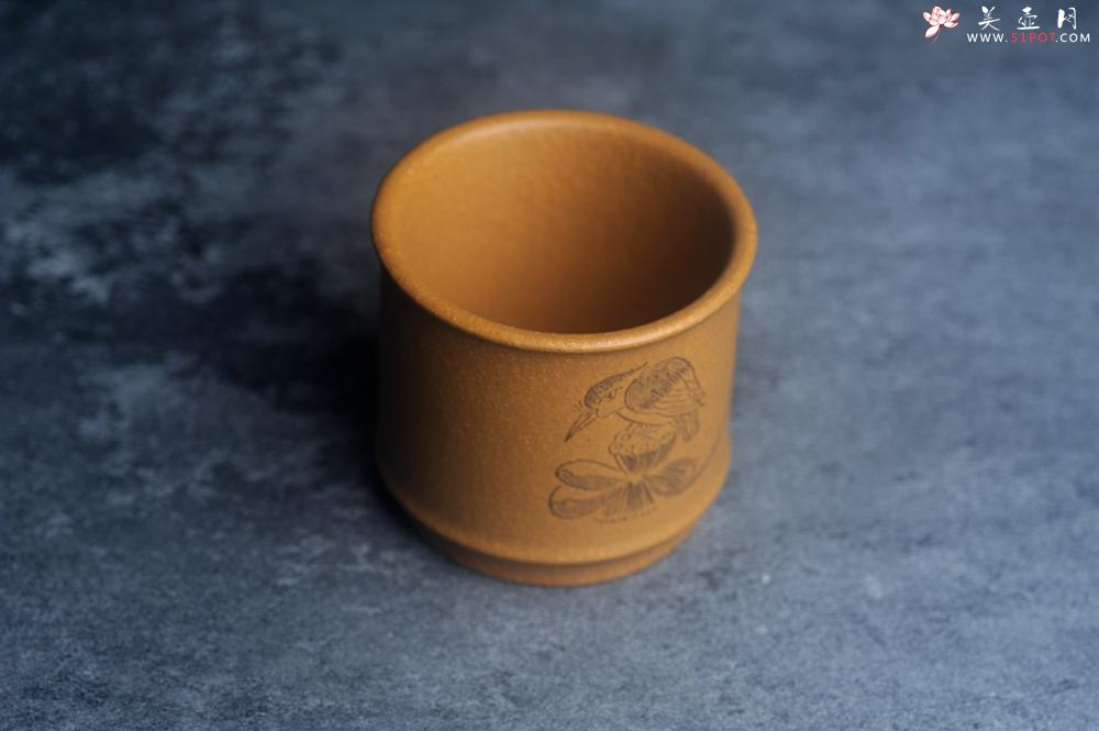 紫砂壶图片：美杯特惠 优质段泥精致清趣杯 主人杯 装饰文雅 - 美壶网
