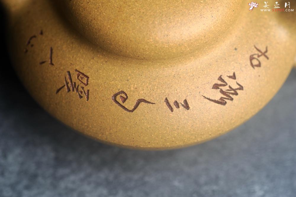 紫砂壶图片：美壶特惠 优质段泥合欢壶 特文气 - 美壶网