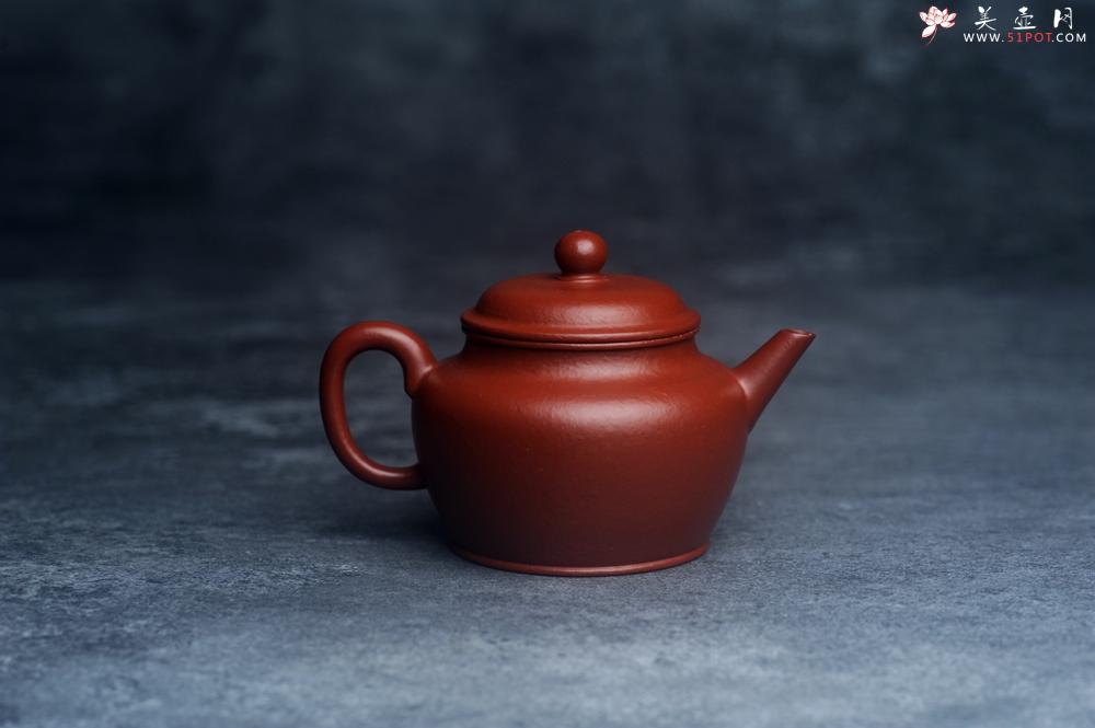 紫砂壶图片：美壶特惠紫砂壶优质朱泥小宫灯壶 工夫小品中式茶具 - 美壶网