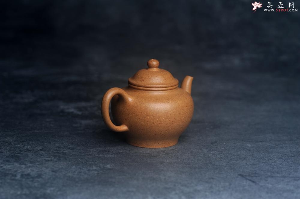 紫砂壶图片：美壶特惠 油润五彩段泥莲子宫灯壶 - 美壶网