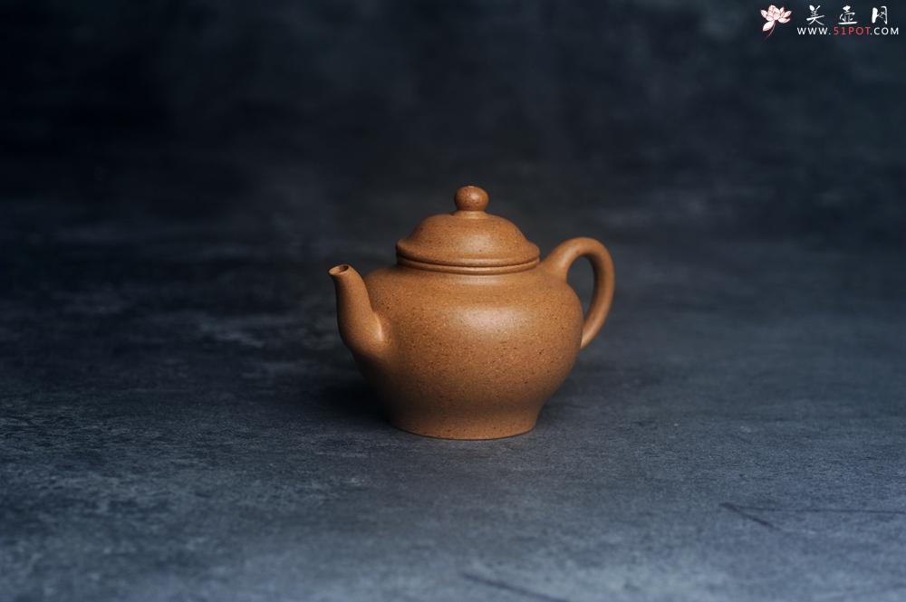 紫砂壶图片：美壶特惠 油润五彩段泥莲子宫灯壶 - 美壶网