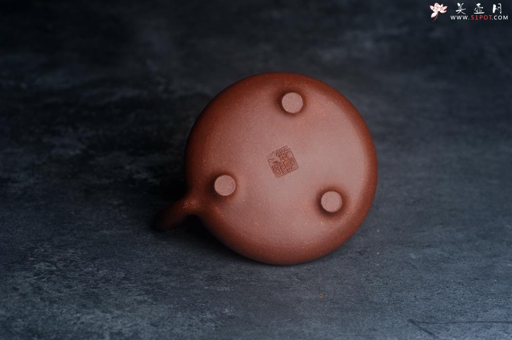 紫砂壶图片：潜力股周小培全手工降坡泥子冶石瓢 范小君徒杨志超装饰岁寒三友 特文气 - 美壶网