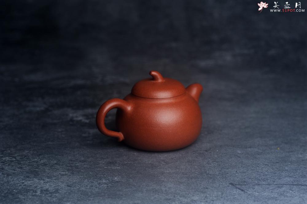 紫砂壶图片：美壶特惠 特好降坡泥茄瓜壶 茶人醉爱 - 美壶网