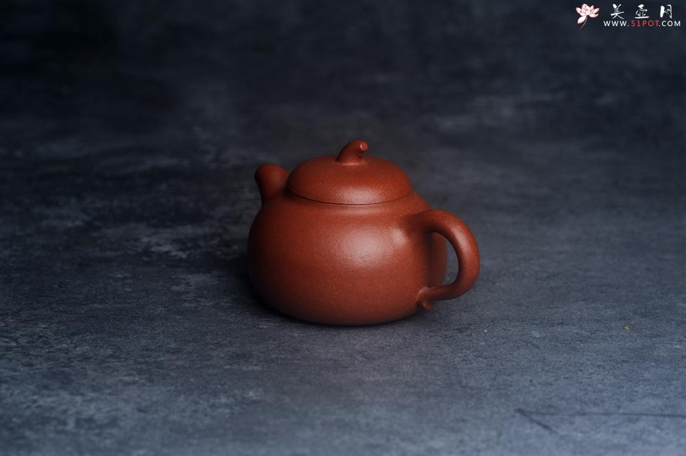 紫砂壶图片：美壶特惠 特好降坡泥茄瓜壶 茶人醉爱 - 美壶网