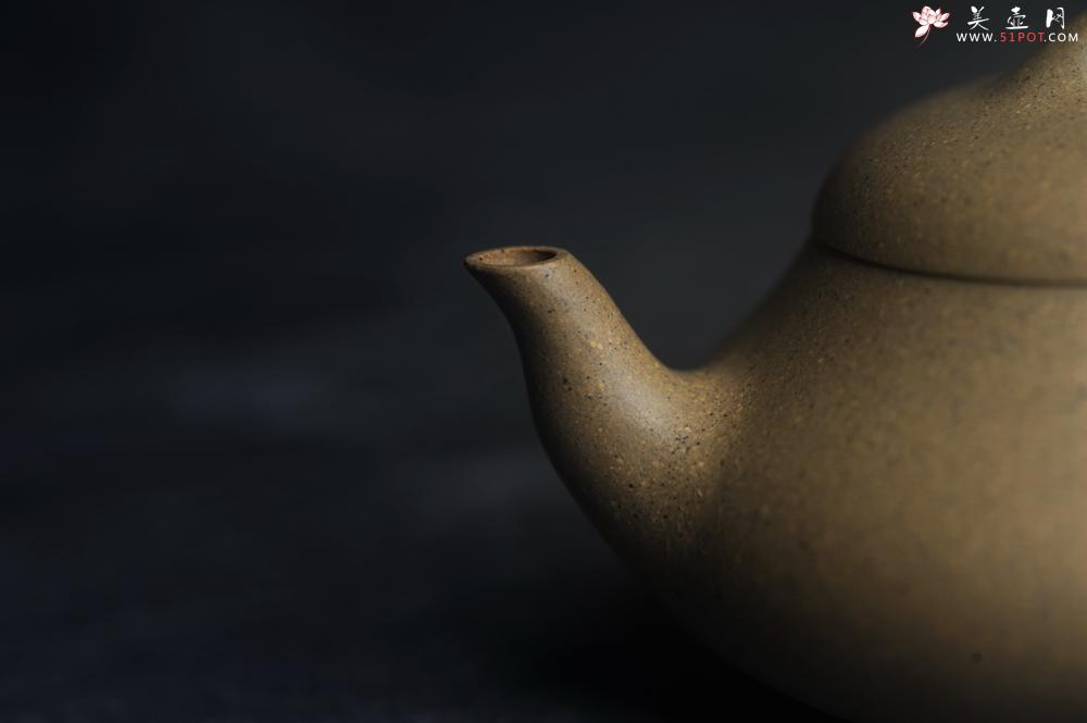 紫砂壶图片：美壶特惠 精致特好高温本山段泥小汉棠石瓢 - 美壶网