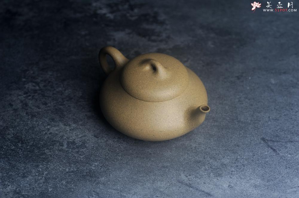紫砂壶图片：美壶特惠 精致特好高温本山段泥小汉棠石瓢 - 美壶网