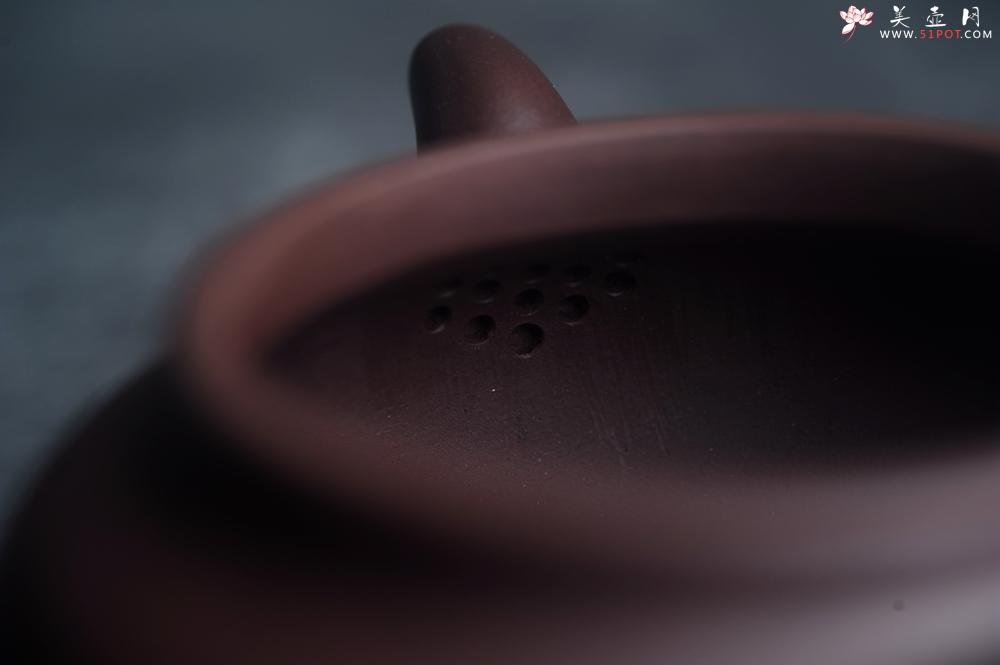 紫砂壶图片：潜力股王老师 美壶特惠 老紫泥全手工大亨仿古壶 - 美壶网