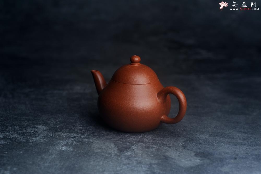 紫砂壶图片:美壶特惠 特好降坡泥明式梨形壶 茶人醉爱 - 美壶网