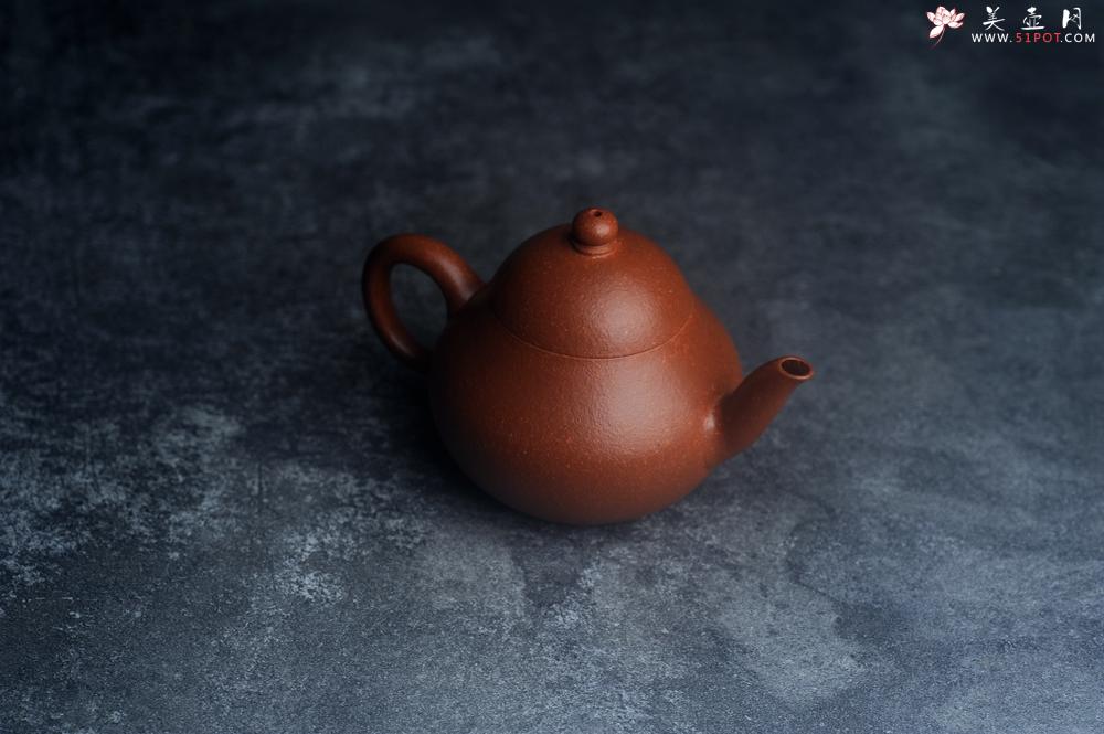 紫砂壶图片:美壶特惠 特好降坡泥明式梨形壶 茶人醉爱 - 美壶网
