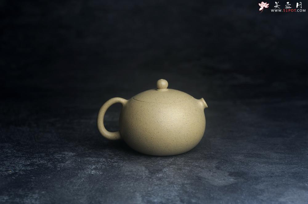 紫砂壶图片:美壶特惠 特好本山绿泥西施紫砂壶 茶人醉爱 - 美壶网