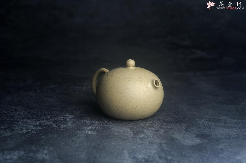 紫砂壶图片:美壶特惠 特好本山绿泥西施紫砂壶 茶人醉爱 - 美壶网