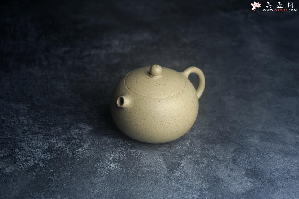 紫砂壶图片:美壶特惠 特好本山绿泥西施紫砂壶 茶人醉爱 - 美壶网