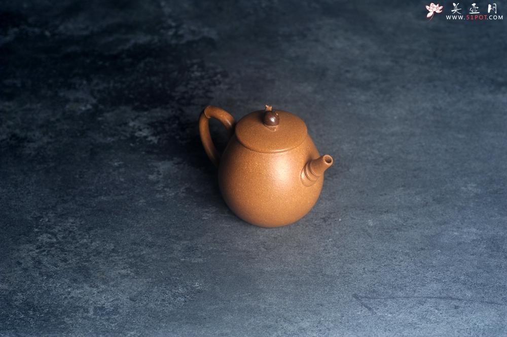 紫砂壶图片：美壶特惠 特好老段泥蜗牛居竹壶 茶人醉爱 - 美壶网