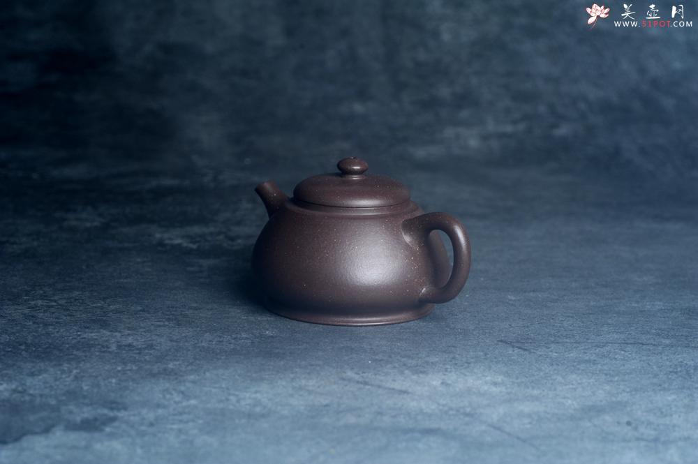 紫砂壶图片：美壶特惠 特好老紫泥潘壶 茶人醉爱 - 美壶网