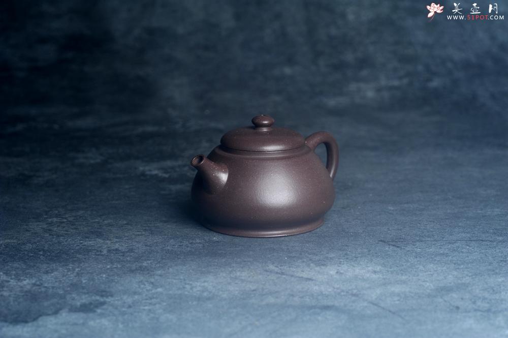 紫砂壶图片：美壶特惠 特好老紫泥潘壶 茶人醉爱 - 美壶网