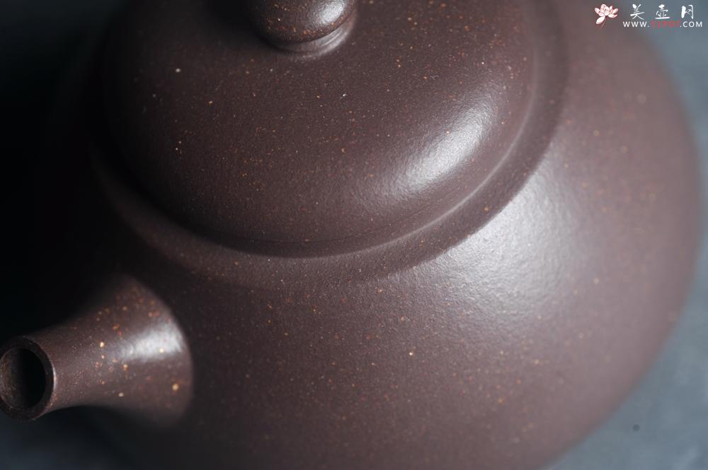 紫砂壶图片：美壶特惠 特好老紫泥潘壶 茶人醉爱 - 美壶网