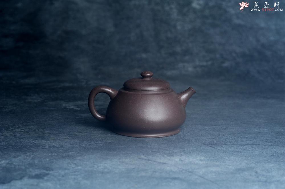 紫砂壶图片：美壶特惠 特好老紫泥潘壶 茶人醉爱 - 美壶网