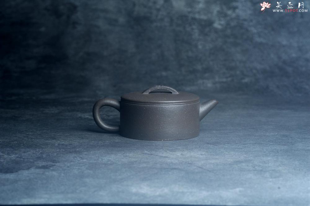 紫砂壶图片：美壶特惠 特好老青灰泥汉瓦 大口实用 茶人醉爱 - 美壶网