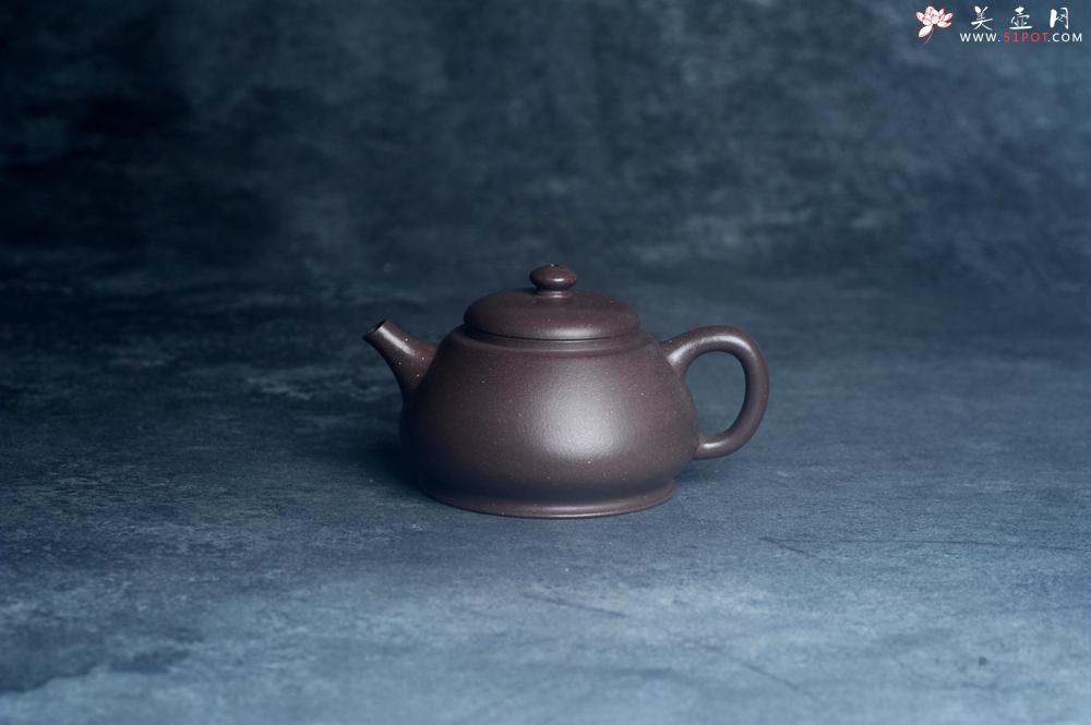 紫砂壶图片：美壶特惠 特好老紫泥潘壶 茶人醉爱 - 美壶网