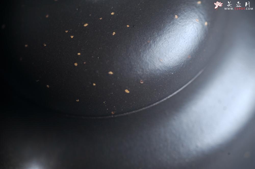 紫砂壶图片：美壶特惠 特好黑泥铺砂莲子壶 茶人醉爱 - 美壶网