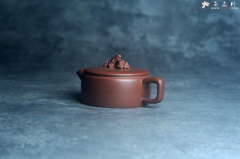 紫砂壶图片：美壶特惠 手工手制紫砂壶特好底槽青假山汉瓦壶 底部刻老虎 栩栩如生 茶壶 茶具 单壶 - 美壶网