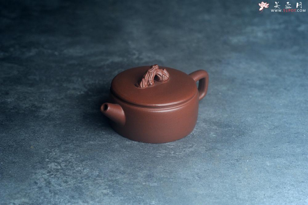 紫砂壶图片：美壶特惠 手工手制紫砂壶特好底槽青假山汉瓦壶 底部刻老虎 栩栩如生 茶壶 茶具 单壶 - 美壶网