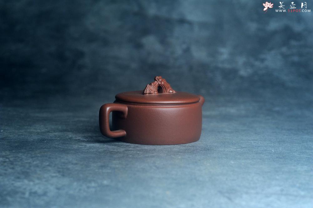 紫砂壶图片：美壶特惠 手工手制紫砂壶特好底槽青假山汉瓦壶 底部刻老虎 栩栩如生 茶壶 茶具 单壶 - 美壶网