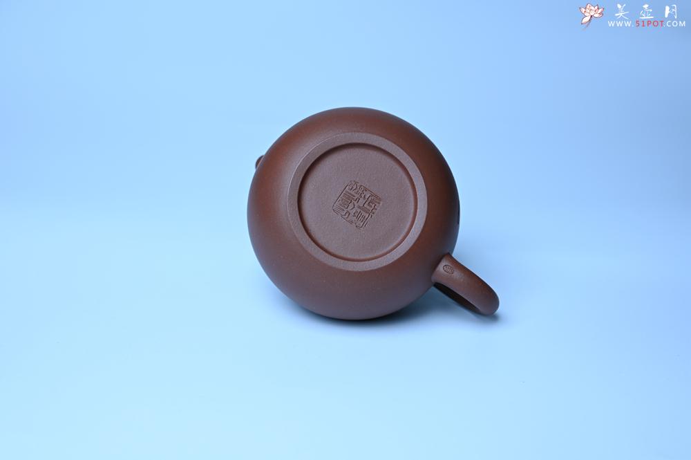 紫砂壶图片：毛国强入室弟子黄云初 特好老紫泥见心西施壶 名家何水法书法 刘世涛伯陶刻 - 美壶网