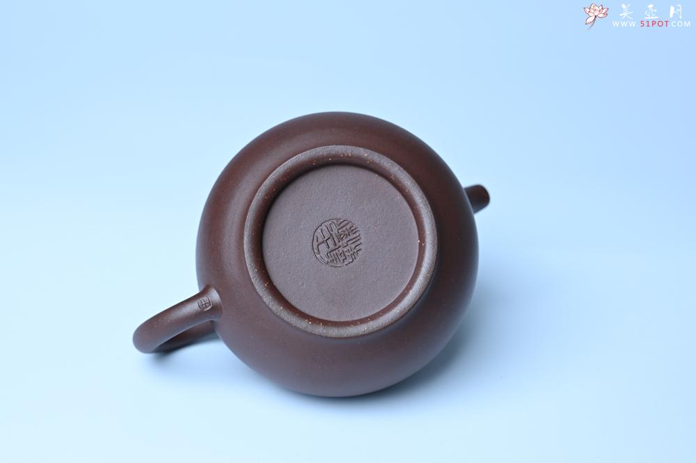 紫砂壶图片：美壶特惠 潜力股王老师 全手工刹凹成型单片拍打老紫泥潘壶 - 美壶网