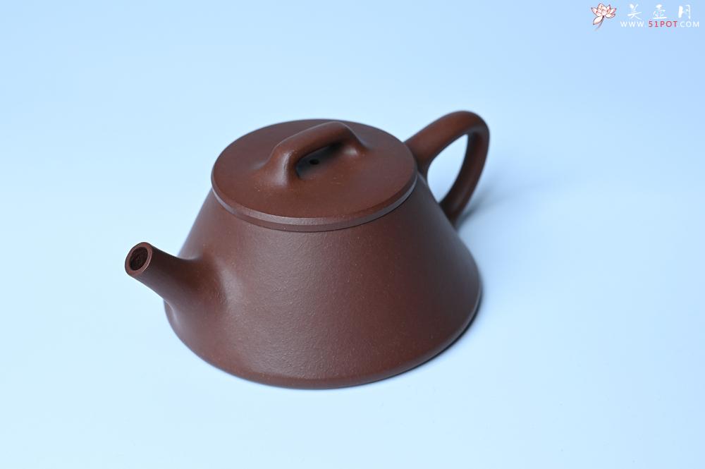 紫砂壶图片：口盖略宽 美壶特惠 好紫泥曲石瓢 喜欢小品的来 性价比高 - 美壶网