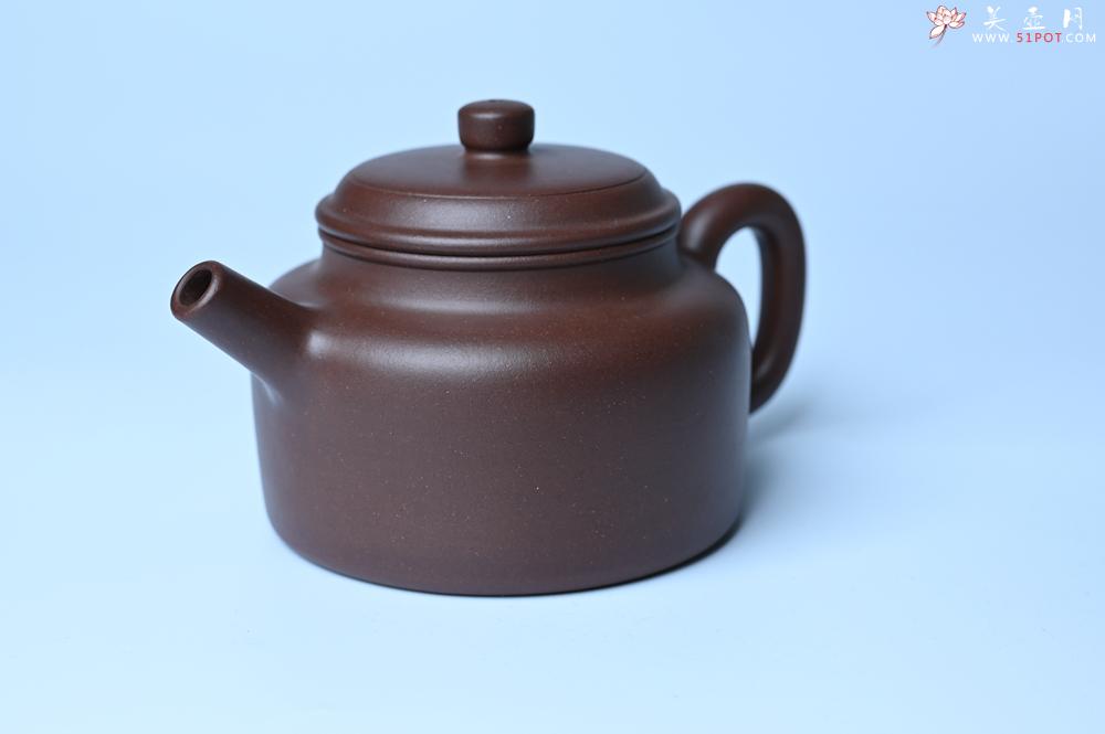 紫砂壶图片：美壶特惠 朱英尘全手工紫砂壶特好底槽青德中壶 茶壶 茶具 单壶 - 美壶网