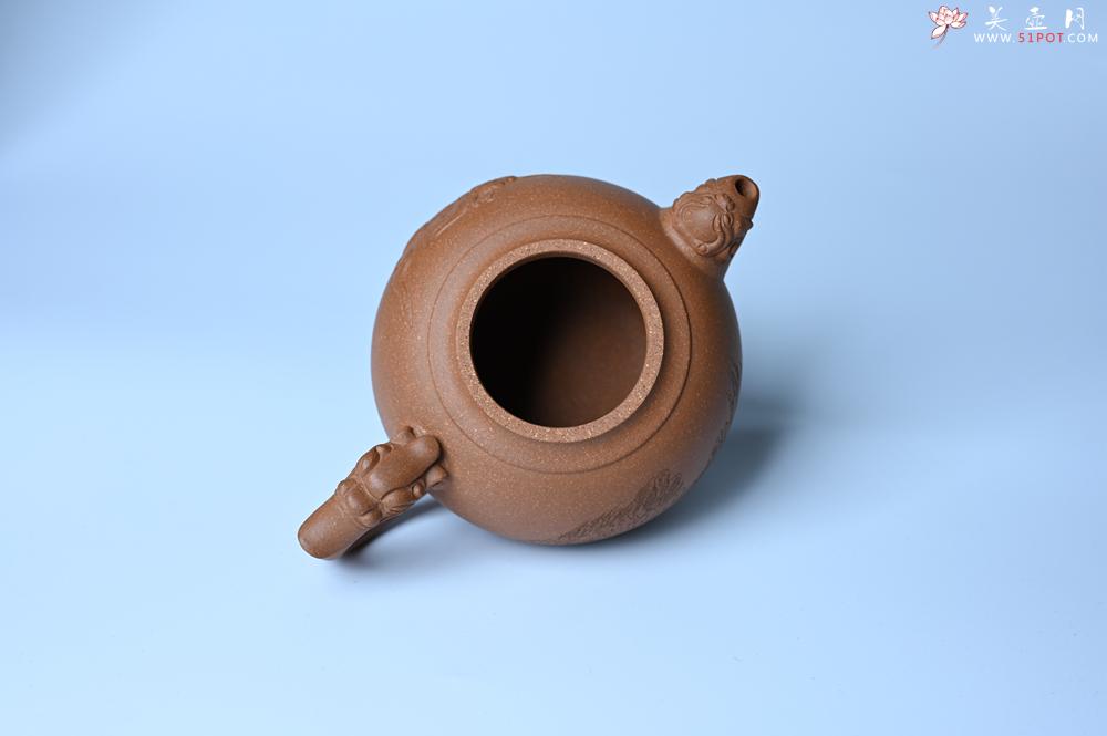 紫砂壶图片：美壶特惠 精致降坡泥祥瑞壶 茶人醉爱 - 美壶网