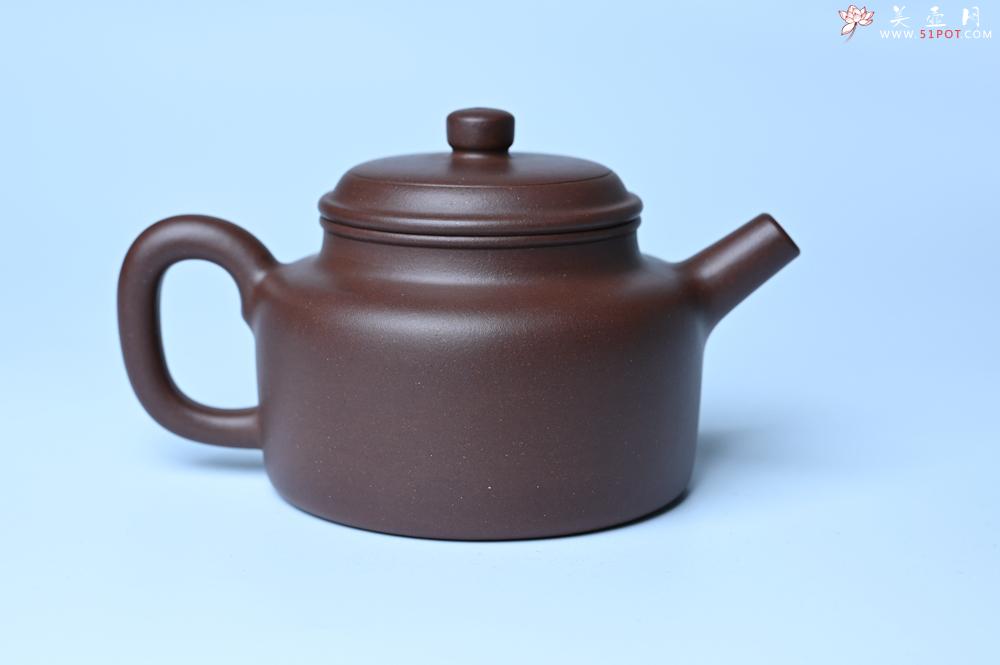 紫砂壶图片：美壶特惠 朱英尘全手工紫砂壶特好底槽青德中壶 茶壶 茶具 单壶 - 美壶网