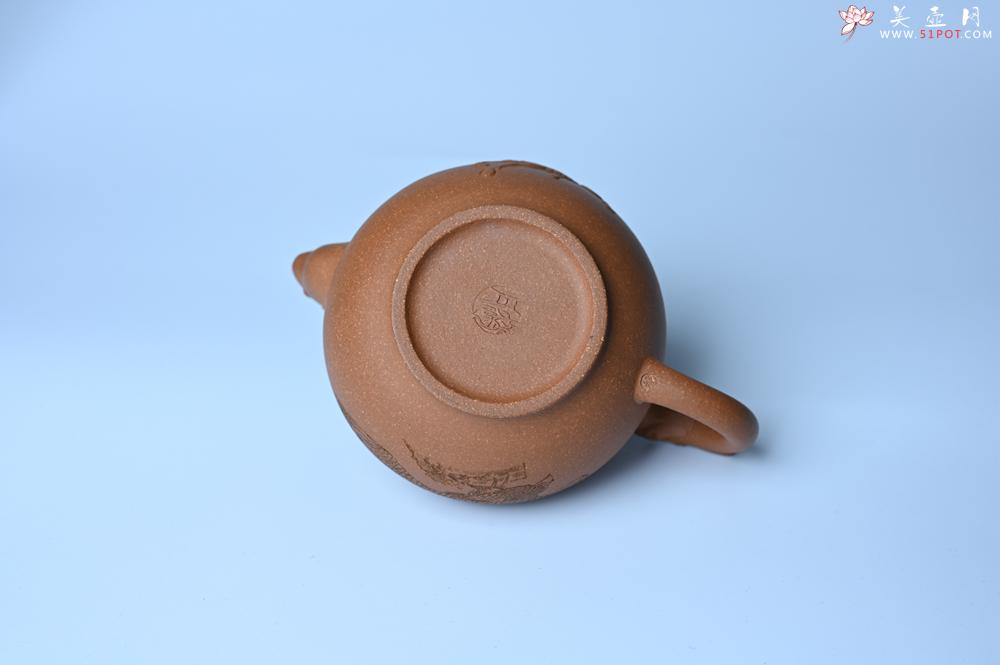 紫砂壶图片：美壶特惠 精致降坡泥祥瑞壶 茶人醉爱 - 美壶网