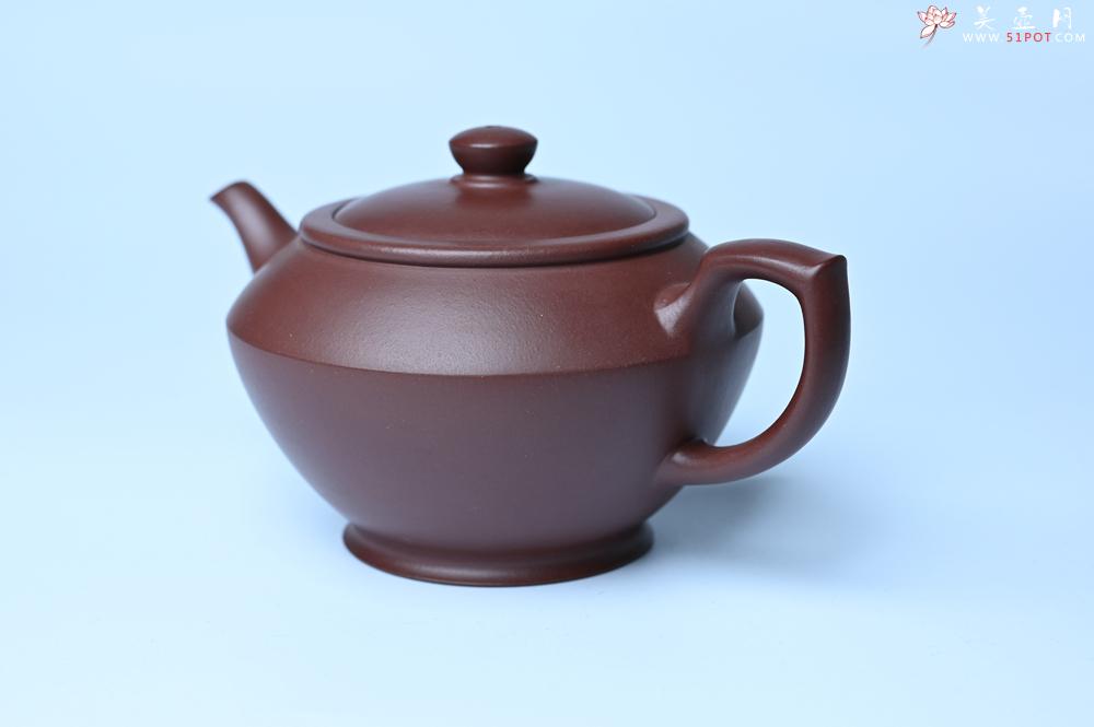 紫砂壶图片：潜力股周小培老师 4号井深井红皮龙 全手工汉云壶 - 美壶网