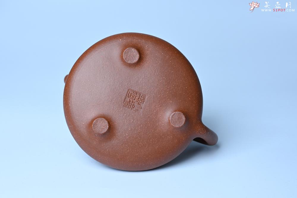 紫砂壶图片：潜力股周小培全手工降坡泥子冶石瓢 范小君徒杨志超装饰竹 特文气 - 美壶网